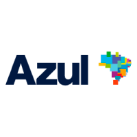 Logo da Azul Linhas Aéreas - Companhia aérea que opera no Aeroporto de Viracopos Campinas